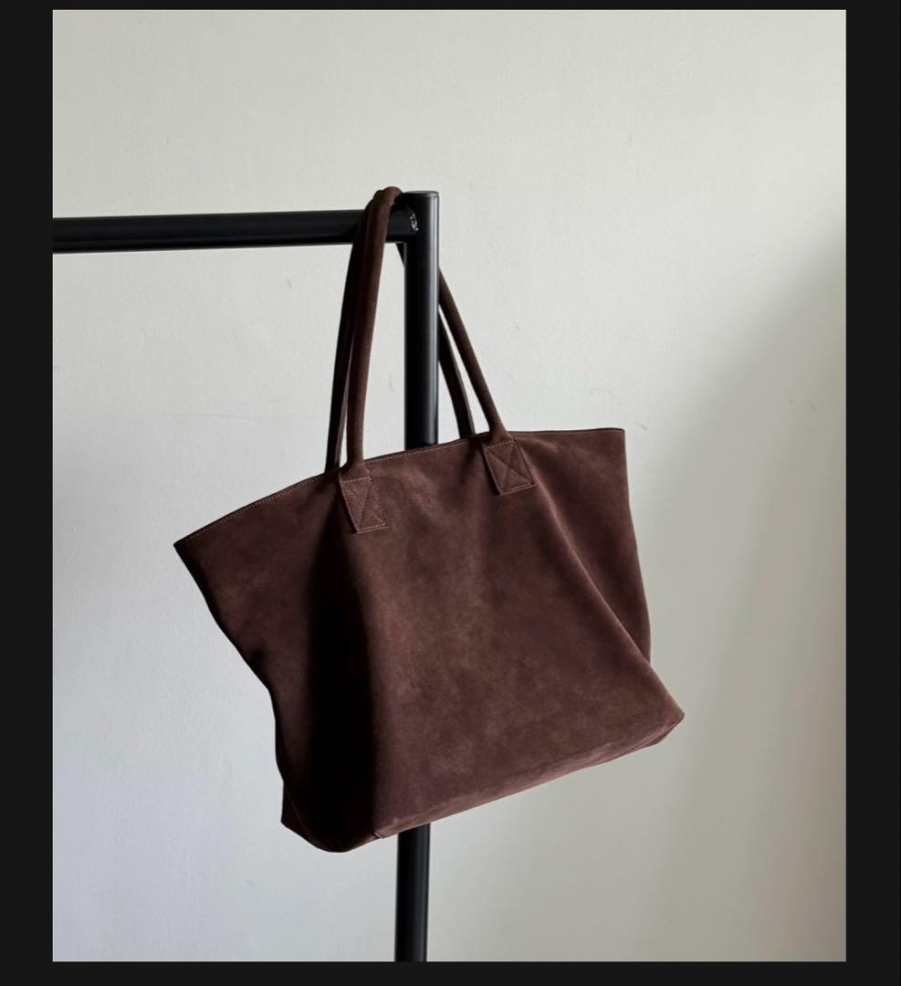 スエードトートバッグ