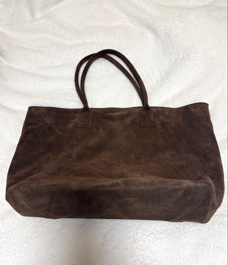 スエードトートバッグ