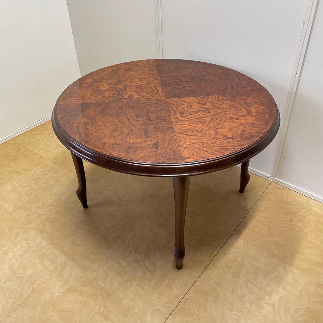 マルニ木工 ベルサイユ ダイニングテーブル 丸テーブル 猫脚 オールドマルニ