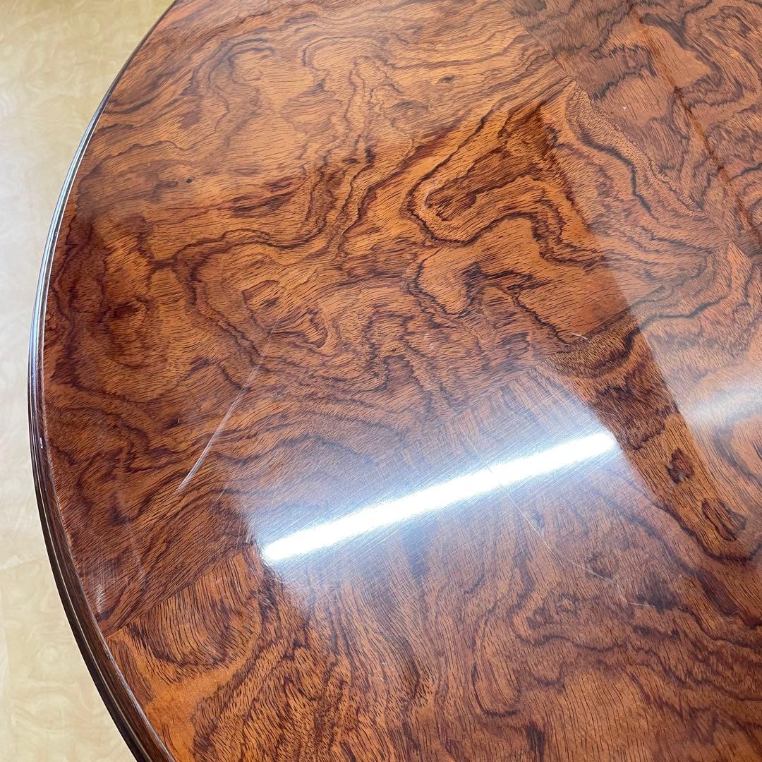 マルニ木工 ベルサイユ ダイニングテーブル 丸テーブル 猫脚 オールドマルニ