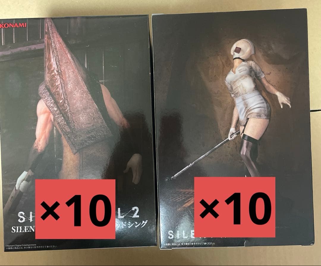 サイレントヒル2 フィギュア　バブルヘッドナース・レッドピラミッドシング