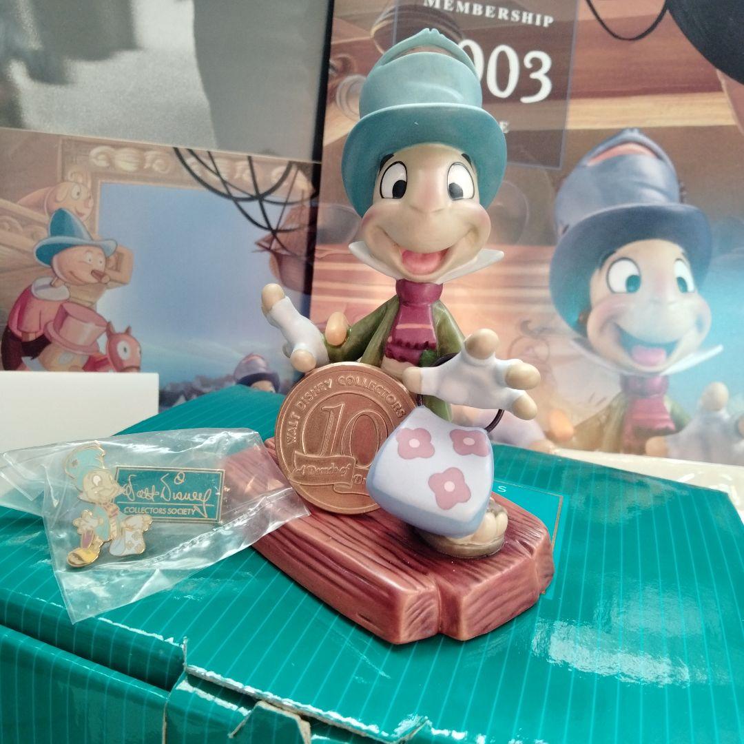 限定品　WDCC ディズニー　ピノキオ　ジミニークリケット