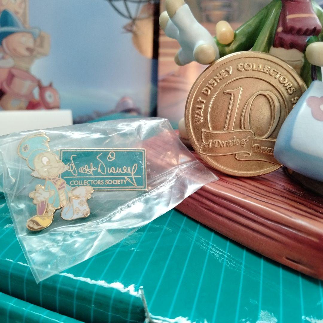 限定品　WDCC ディズニー　ピノキオ　ジミニークリケット