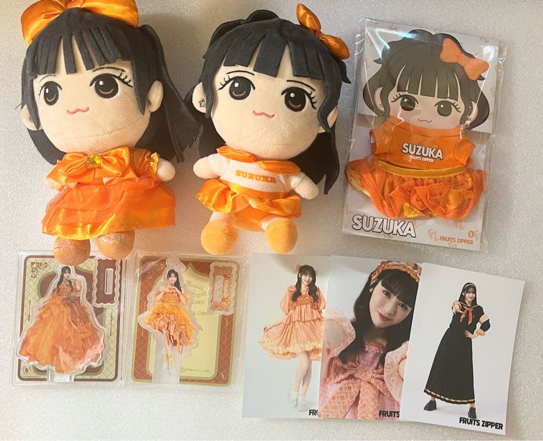 鎮西寿々歌 フルーツジッパー チビぬい セット