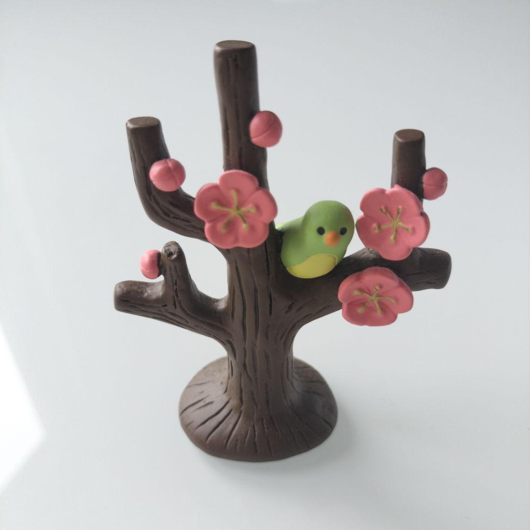 デコレ　コンコンブル★梅と鶯★ウグイス★レア