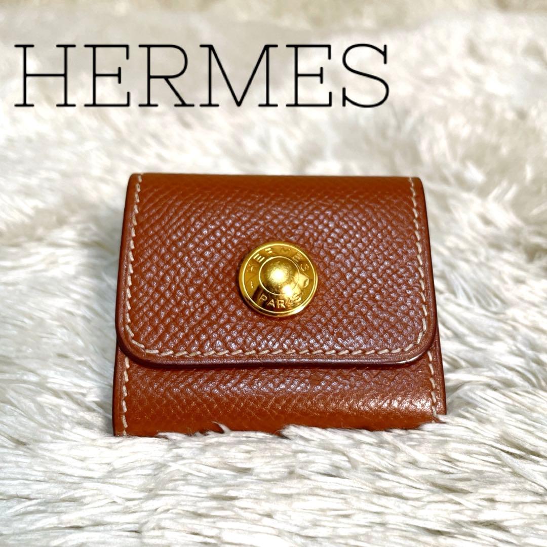 HERMES エルメス レザー 付箋ケース ヴォーエプソン ヴィンテージ