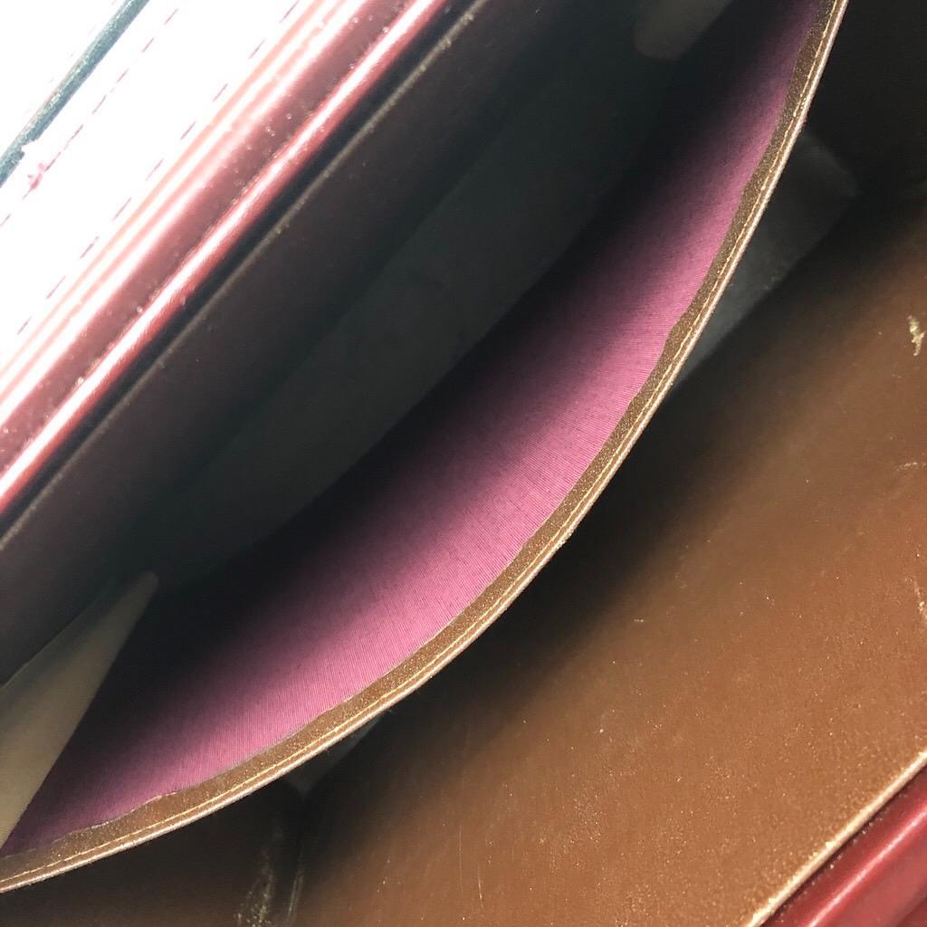 Cartier カルティエ トランクケース ドクターズバッグ マスト ボルドー