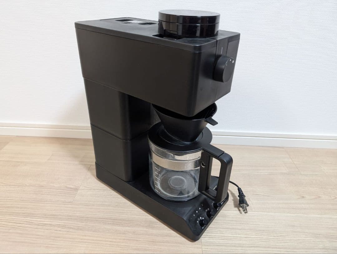 送料無料ツインバード全自動コーヒーメーカー 6杯用 CM-D465B