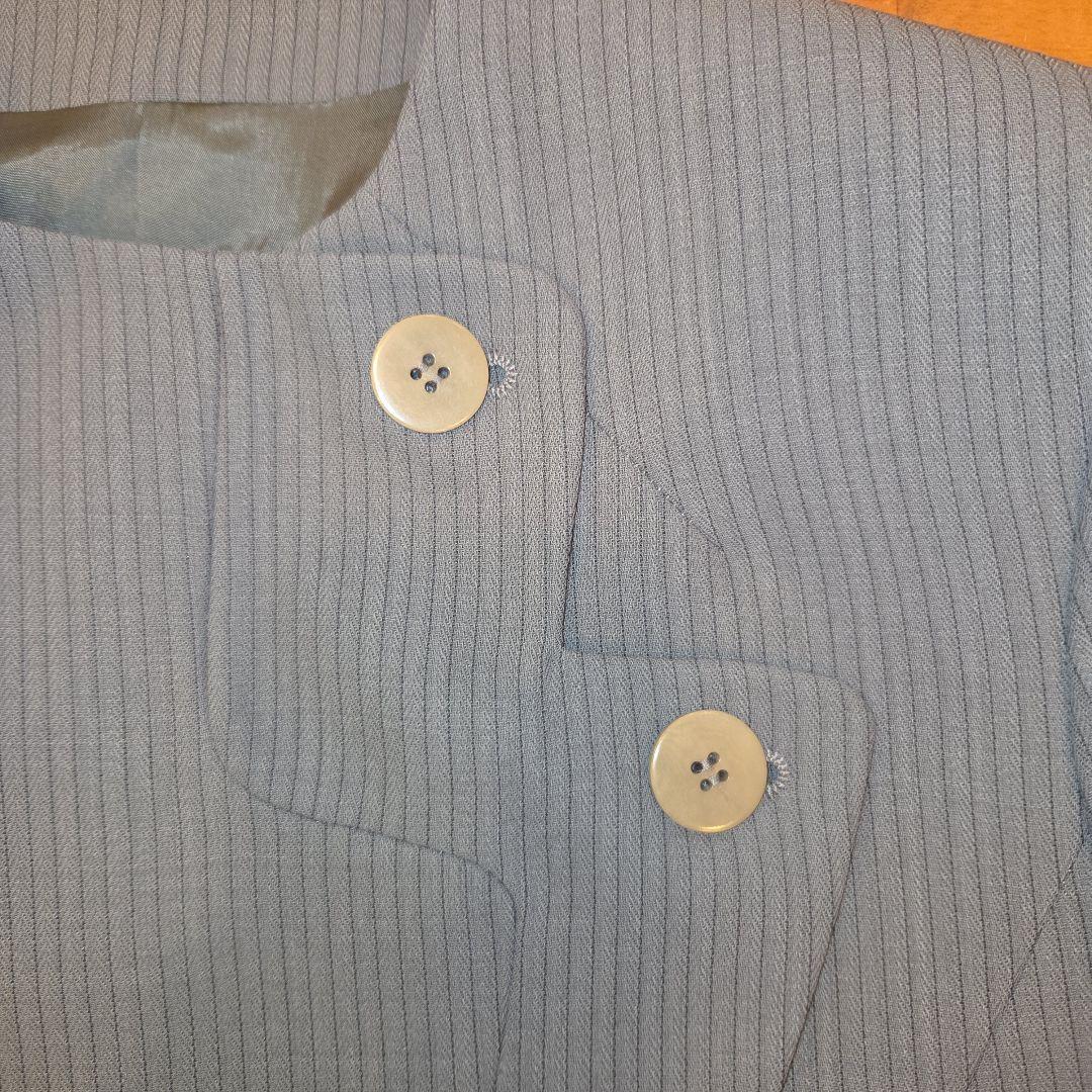 GIORGIO ARMANI アルマーニ セットアップ スーツ グレー 丈長め