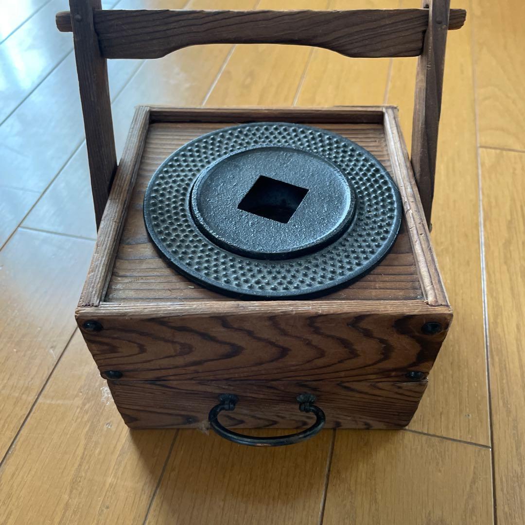 木製煙草盆　たばこぼん　灰皿【年代物】