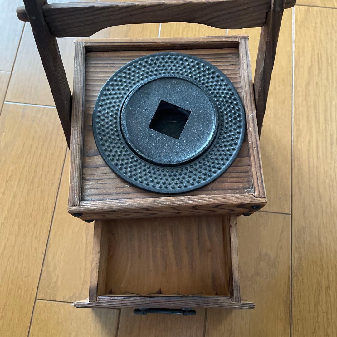 木製煙草盆　たばこぼん　灰皿【年代物】