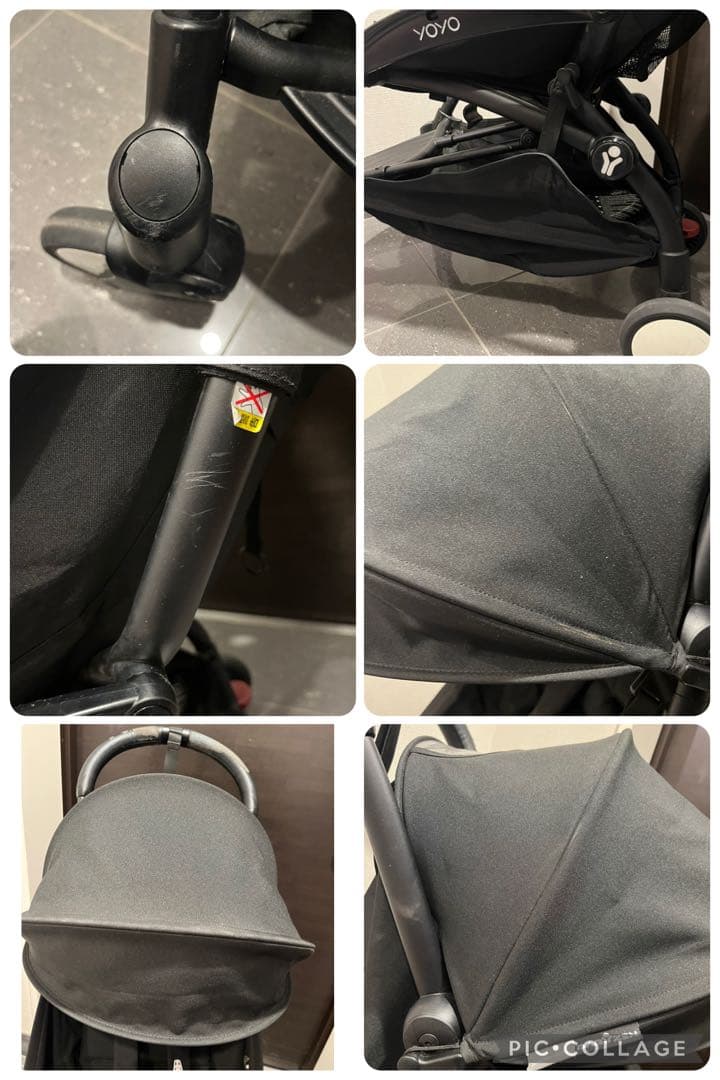 YOYO ブラック ベビーカー　フック