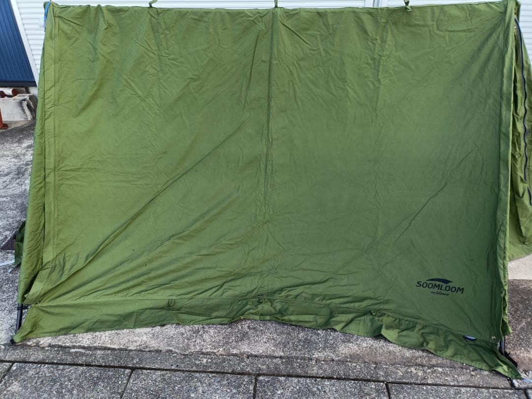 soomloom x-large、バップテント　専用前幕、8tail製二股　3点