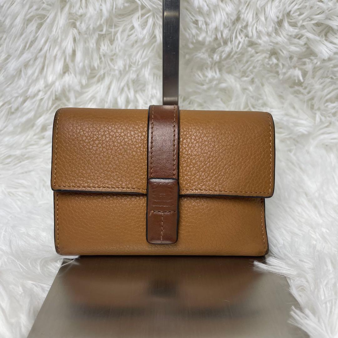 ✨️美品✨️LOEWE ロエベ 三つ折り財布 バーティカルウォレット 財布