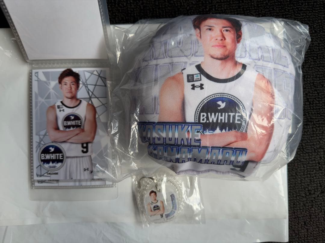 あ*ん様 金丸晃輔　Bリーグオールスター クッション　ブロマイド　コイルブレスキ