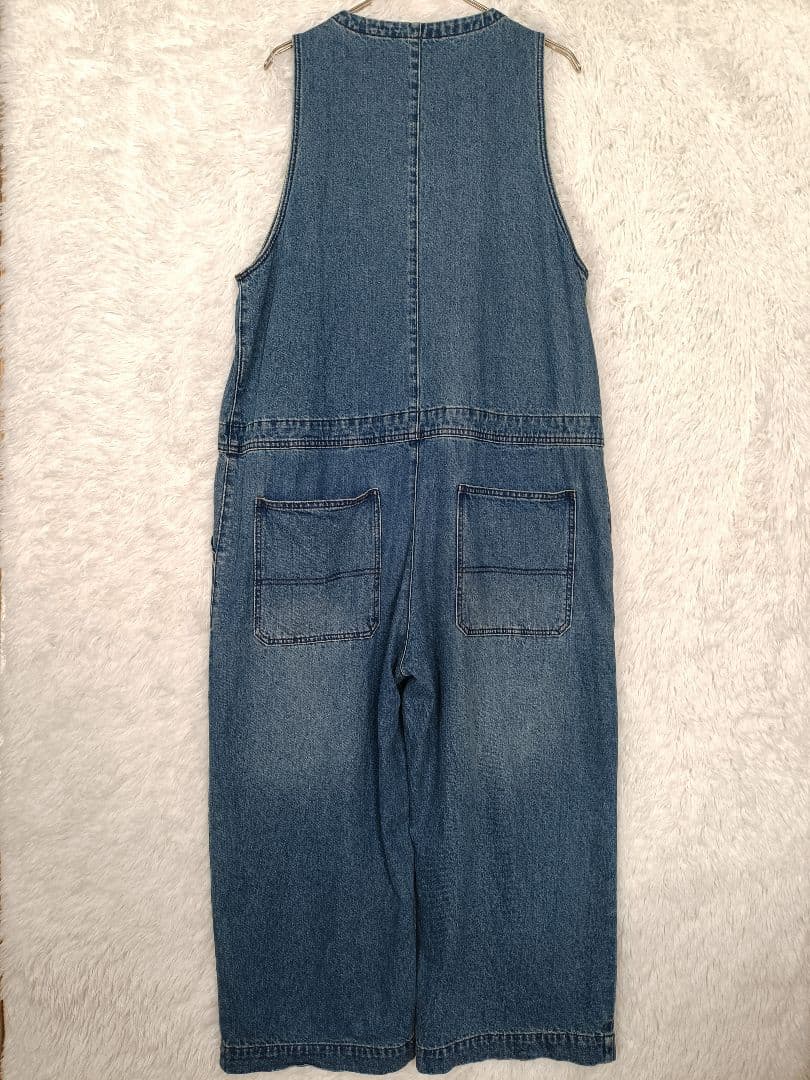 美品★ ソウルベリー デニム オールインワン サロペット レディース M