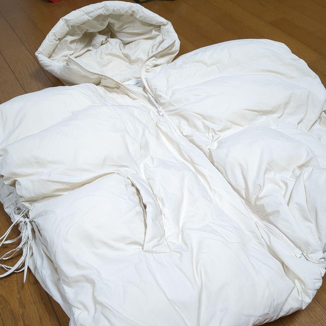 Mila Owen ミラオーウェン　フード付き　美品　ダウンベスト ホワイト