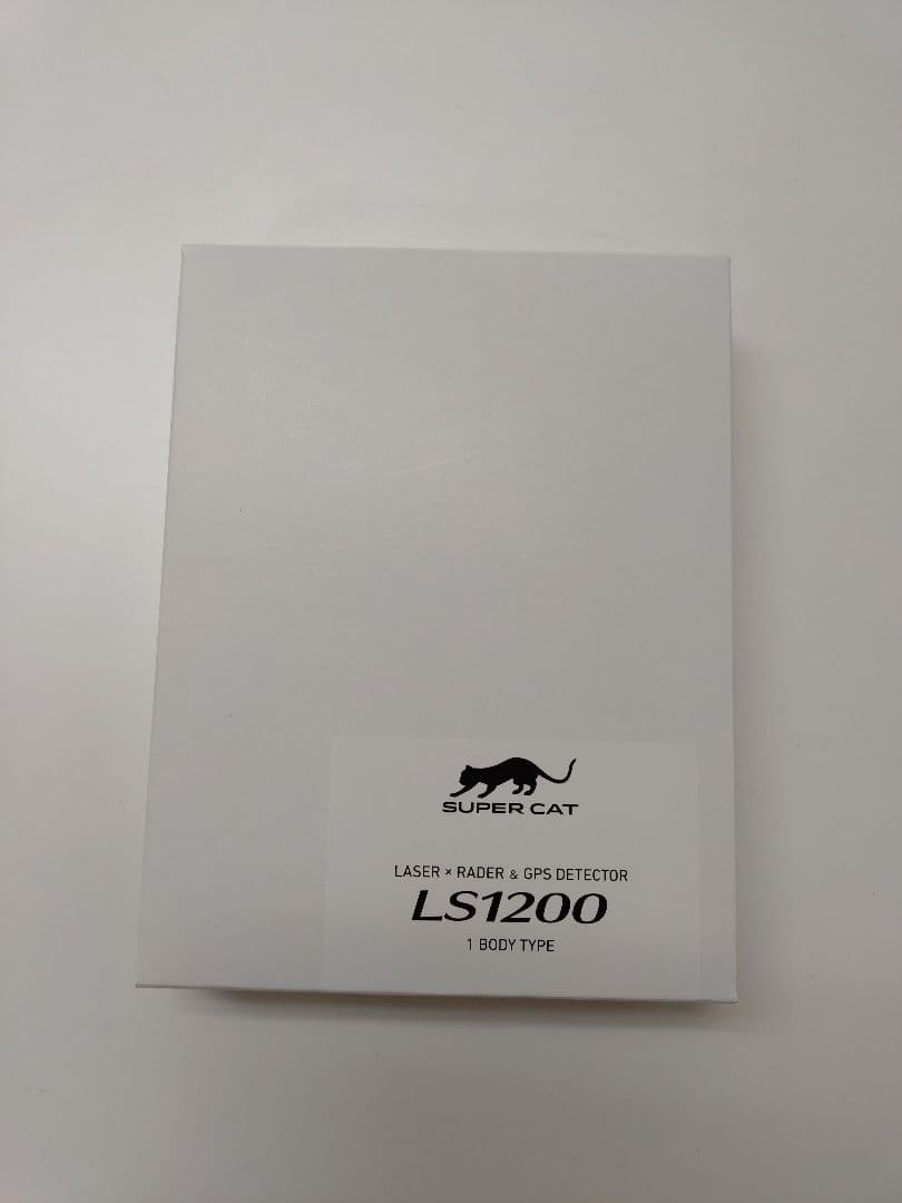 ユピテル　SUPER CAT LS1200 レーダー探知機本体