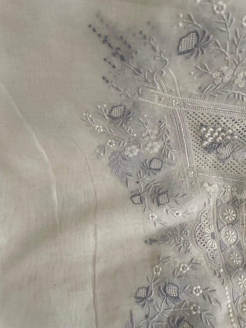 汕頭　スワトウ　SWATOW　手刺繍刺繍　テーブルクロス　希少