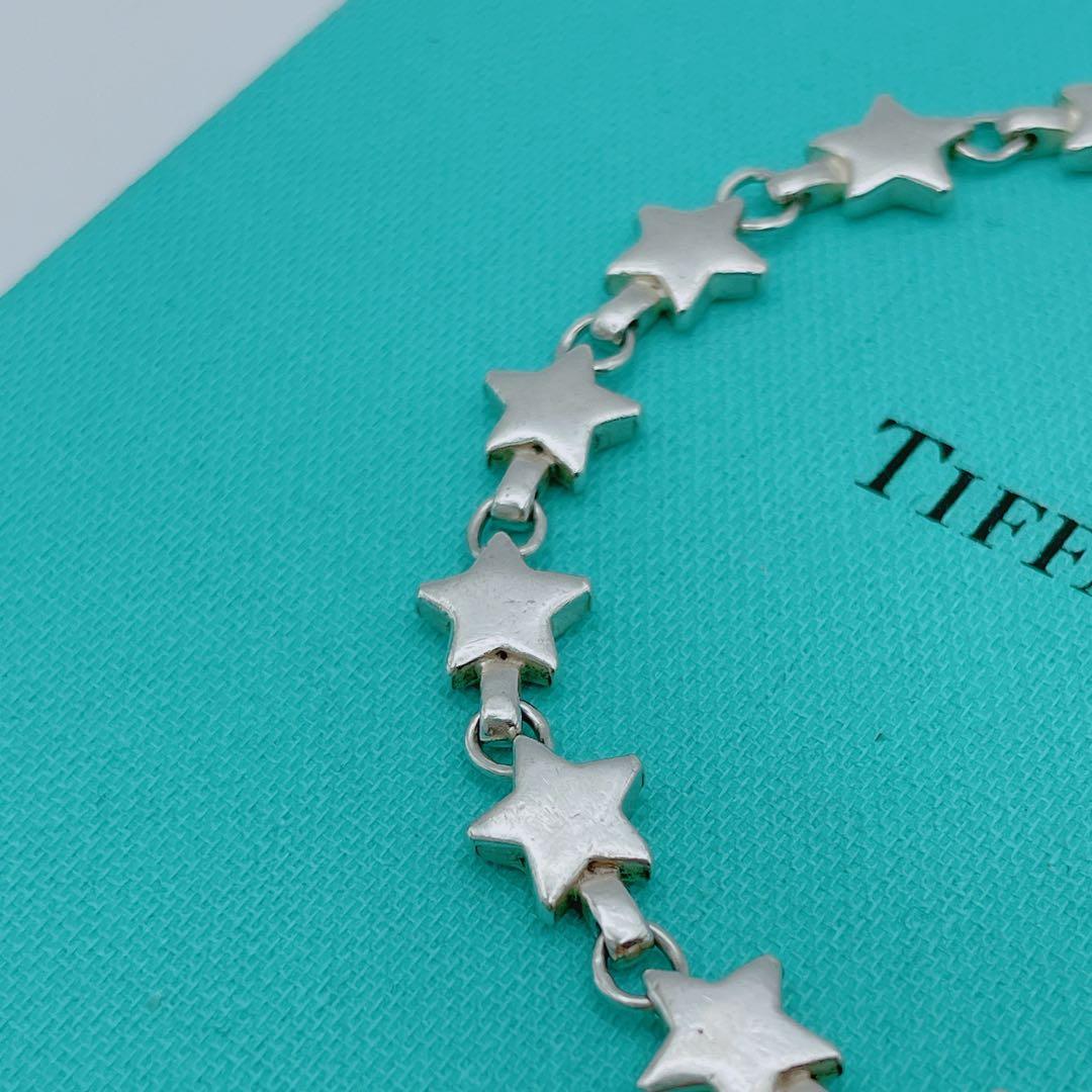 Tiffany & Co. ブレスレット　パフスター　星　リンク　シルバー925