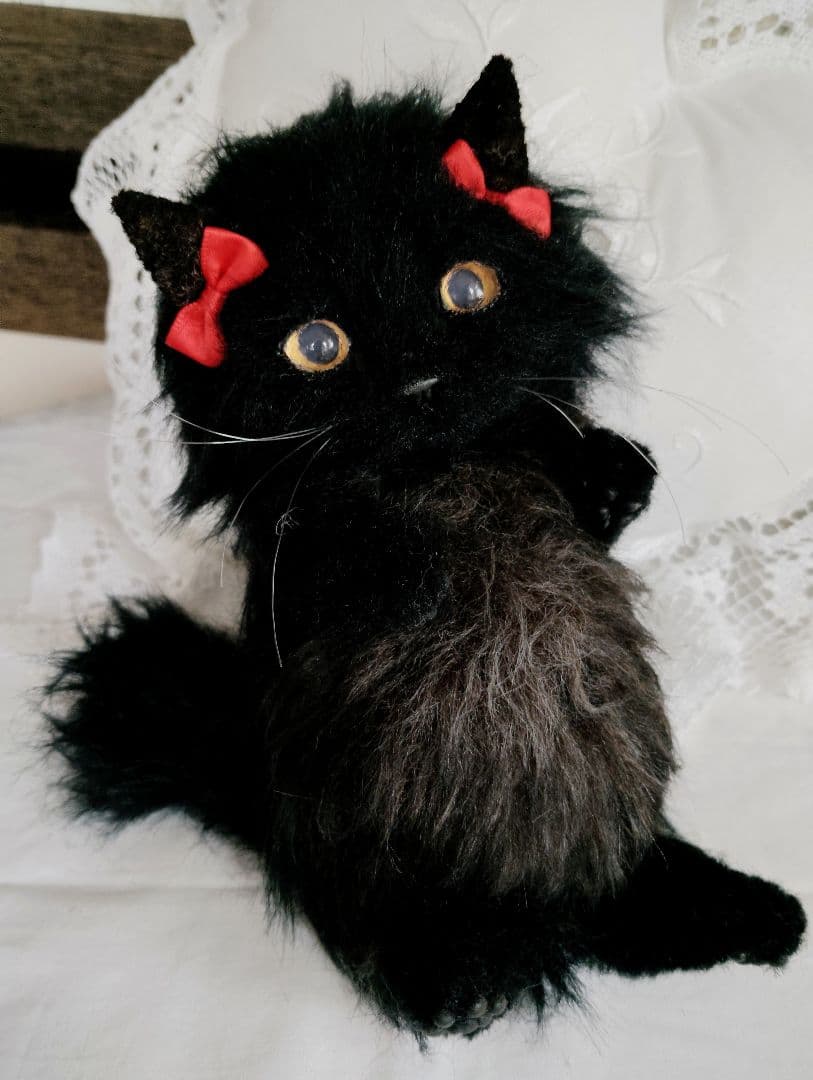 ぶーにゃんちゃん❤オーダー❤愛猫ちゃん❤お腹ぽっこり♡アートドール♡