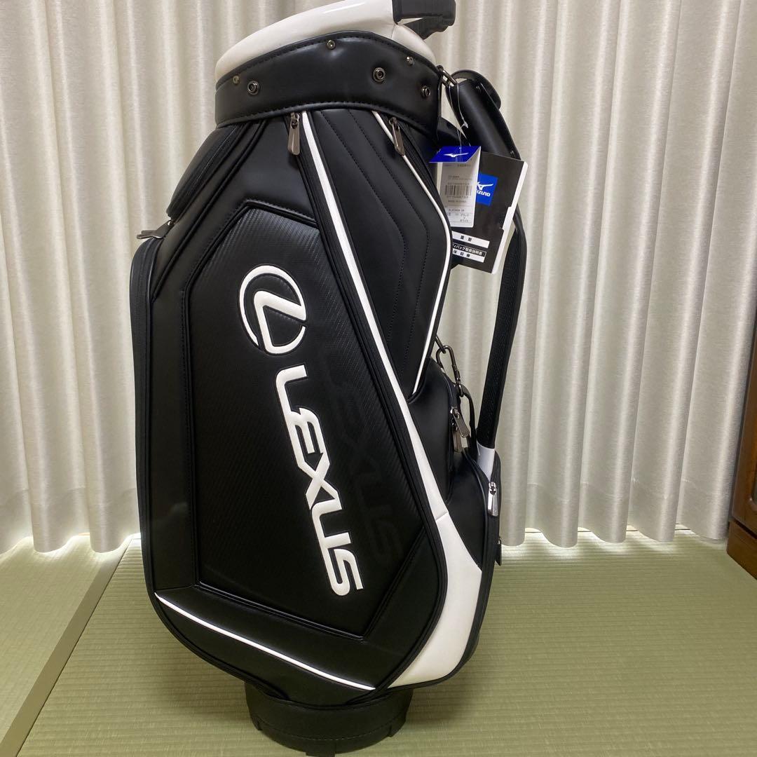 【未使用】LEXUS MIZUNO ゴルフ・キャディバッグ 9.5型