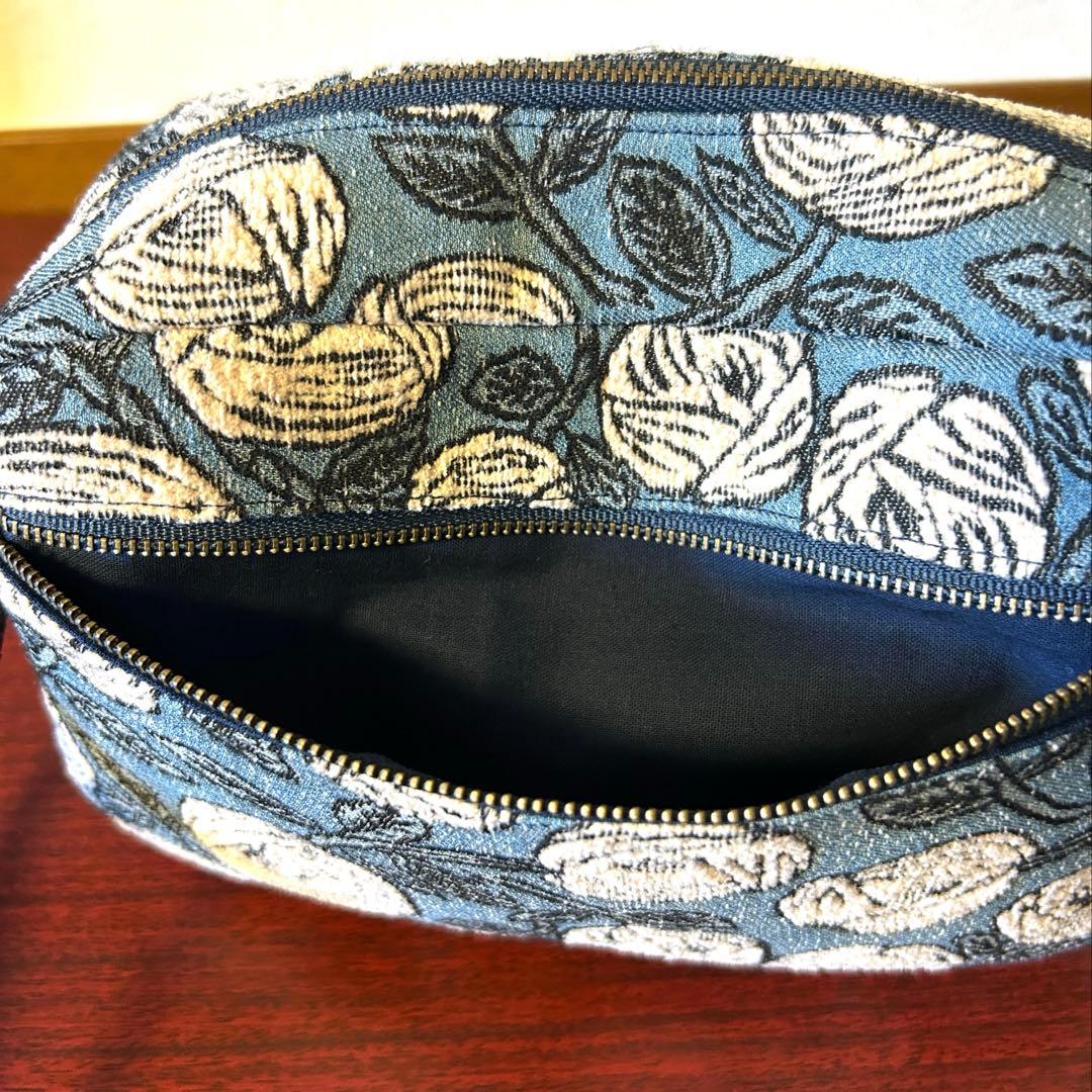 ミナペルホネン rosy (pink × blue)ショルダーバック