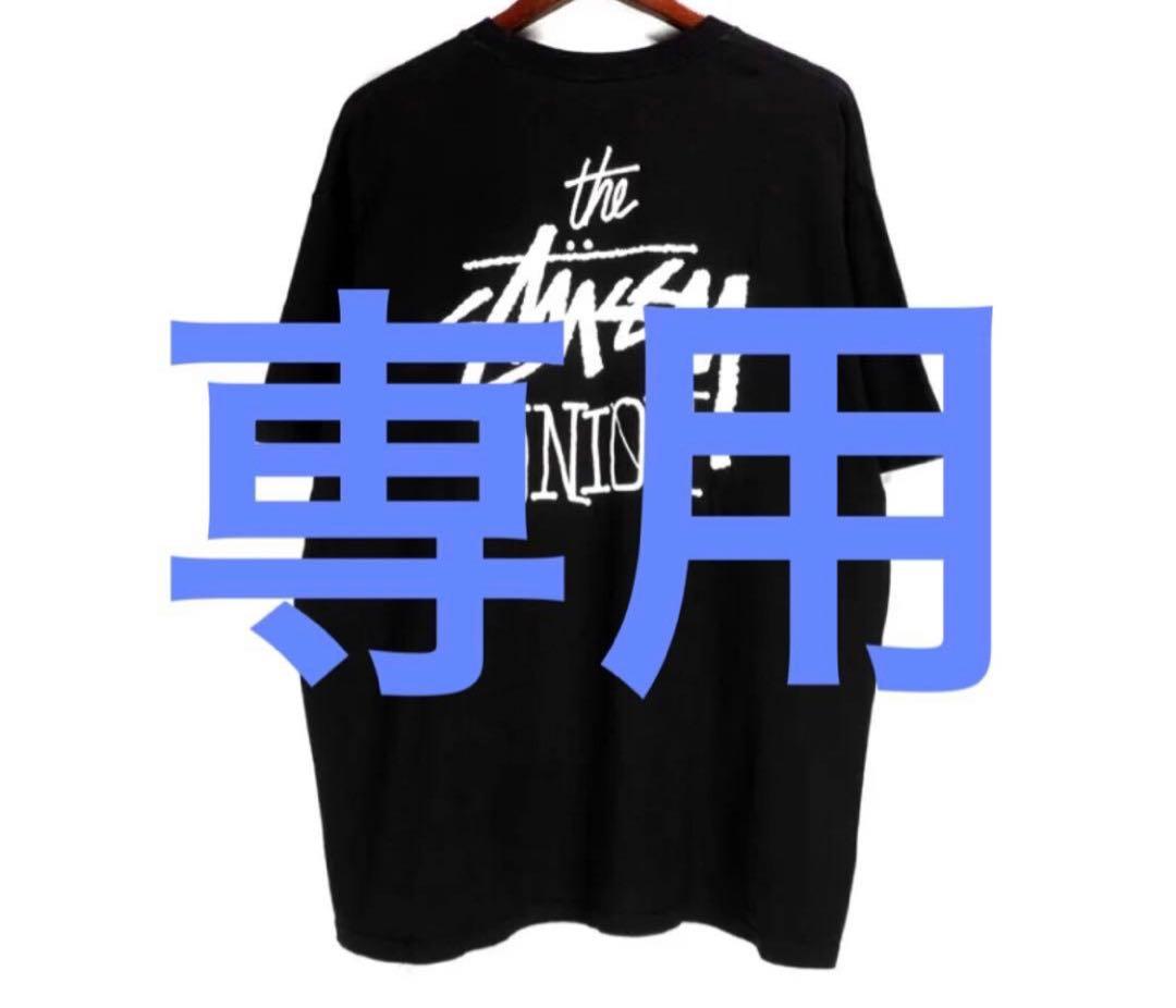 ステューシー STUSSY × ユニオン UNION ロゴ 半袖 Tシャツ