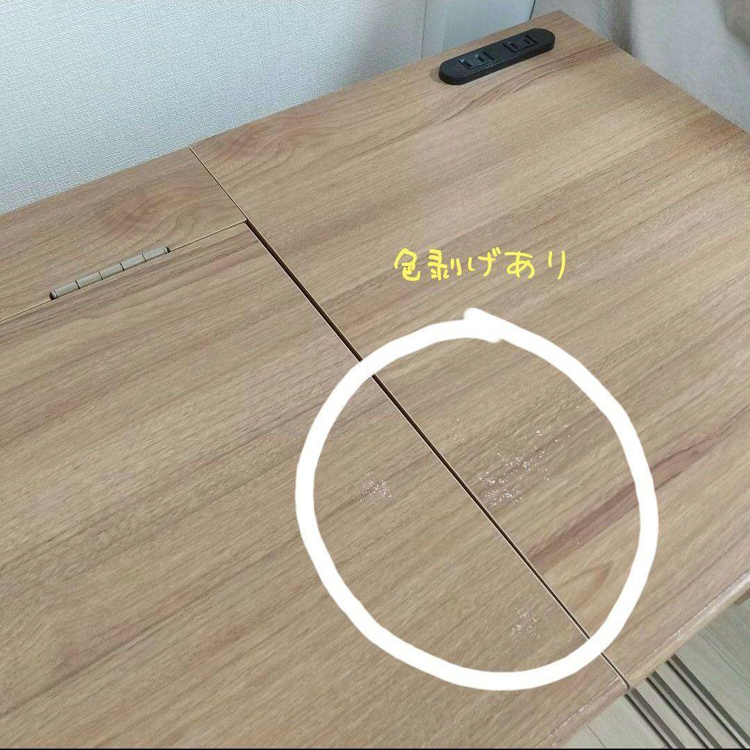 木目調ドレッサー（スツールなし）