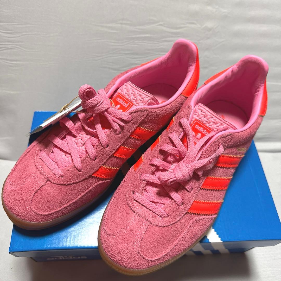 アディダス ガゼル インドア GAZELLE INDOOR ピンク　22.5
