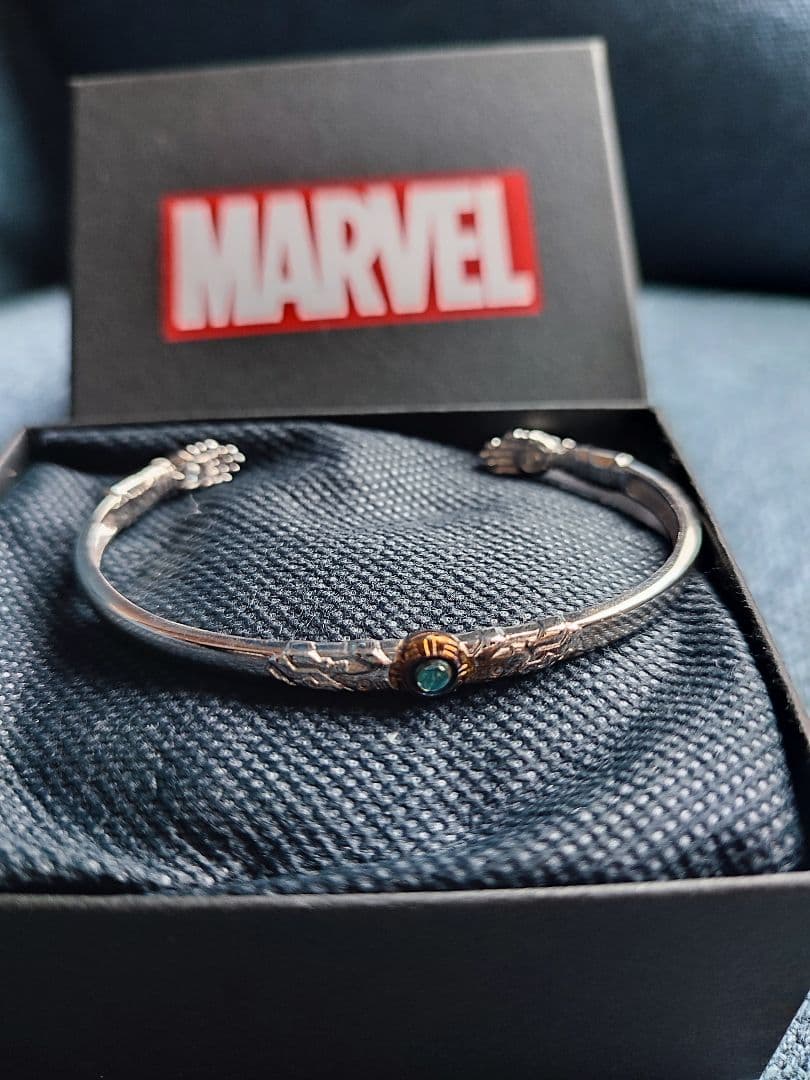 ディズニー　MARVEL　アイアンマン　バングル　シルバー925