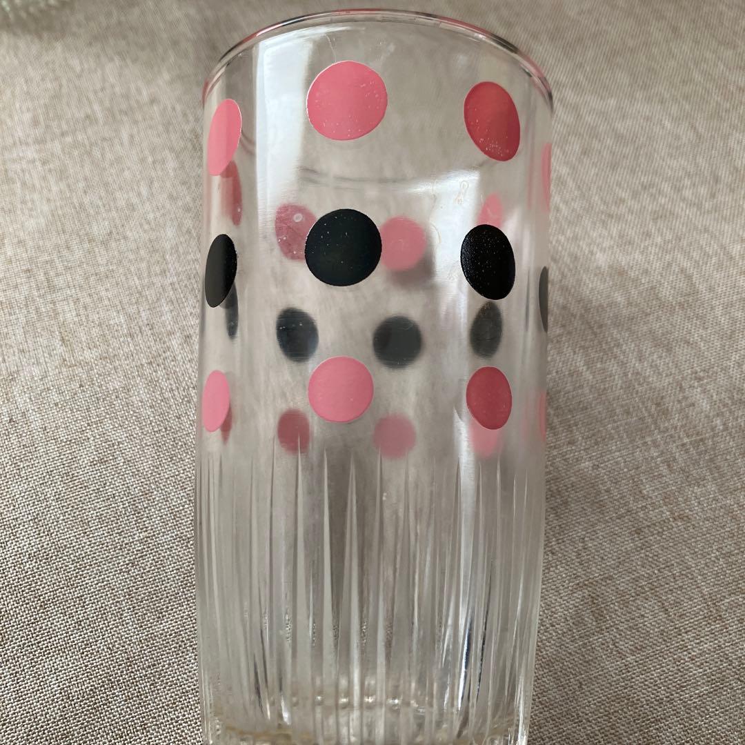 ヘーゼルアトラス　ドット　タンブラー　サワークリーム