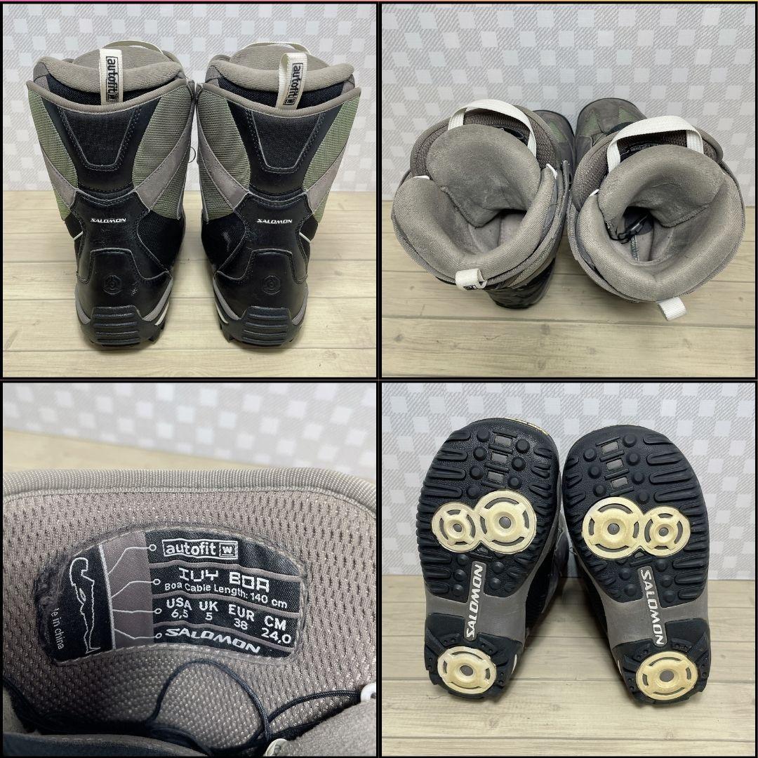 【即乗り3点セット♪】SALOMONブーツ＆BURTONスノボ143 レディース