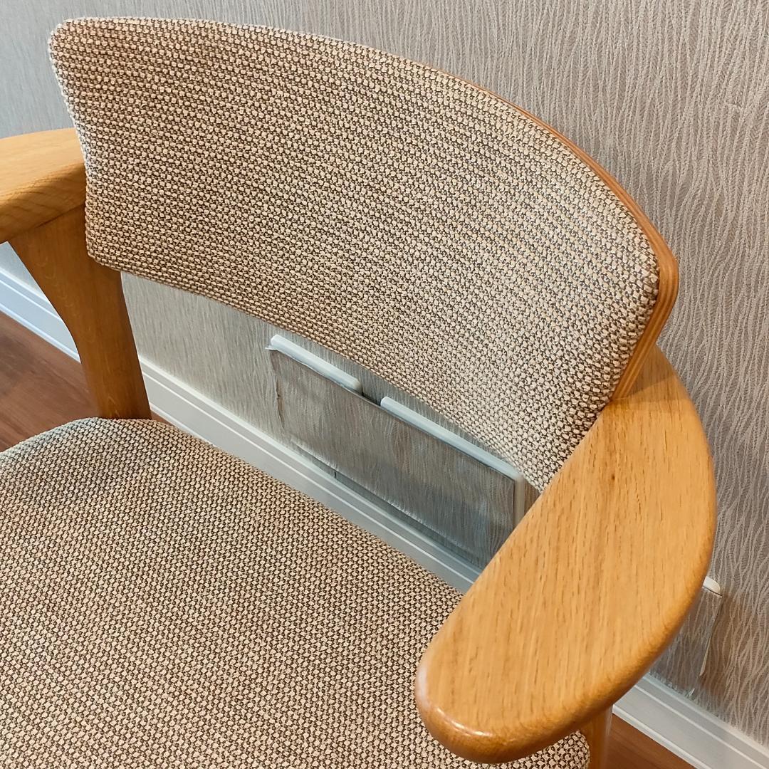 美品　INOUE Associates　アームチェア　中座椅子　2脚セット