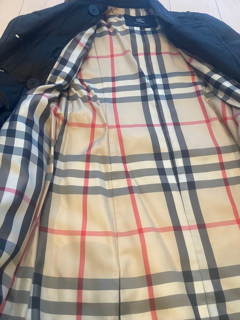 BURBERRY ブラック トレンチコート 38