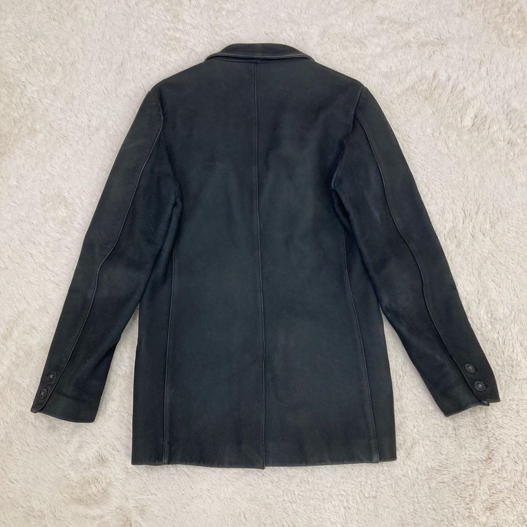 Celt&Cobra レザー ヌバックジャケット シングルブレスト 裏地 L