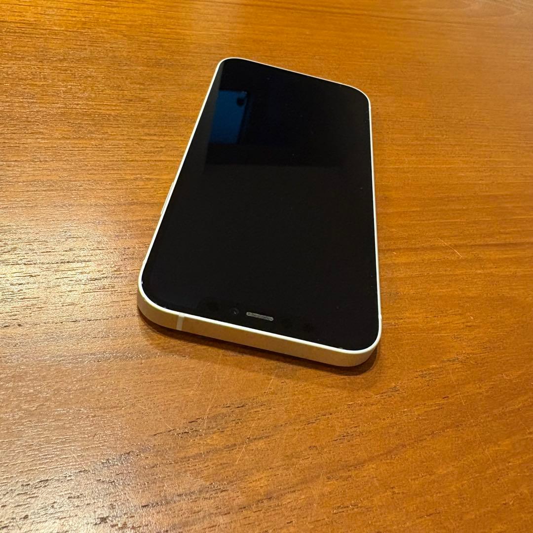【状態良好】iPhone 12 ホワイト 64G バッテリー77% au購入品