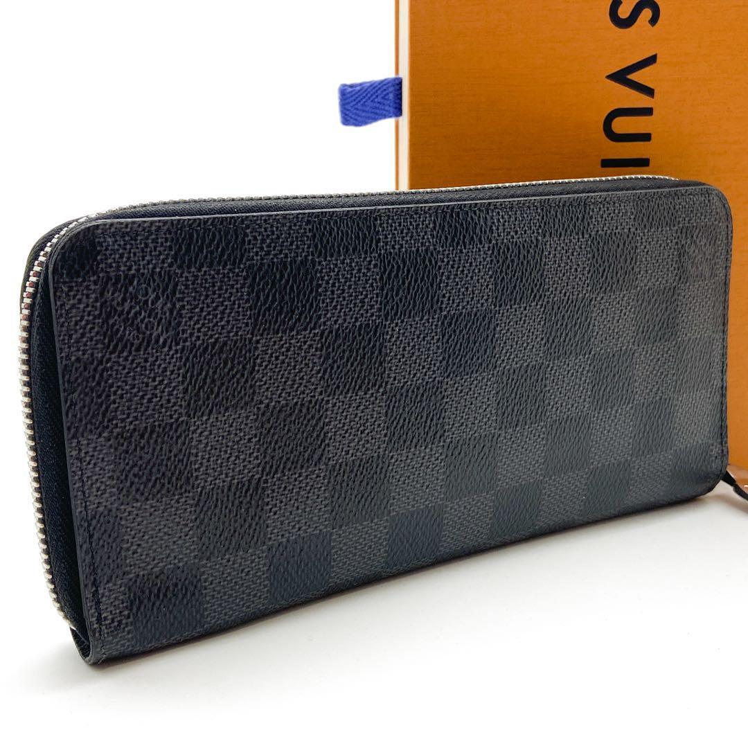 【極美品・IC】グラフィット ヴェルティカル ジッピーウォレット ルイヴィトン