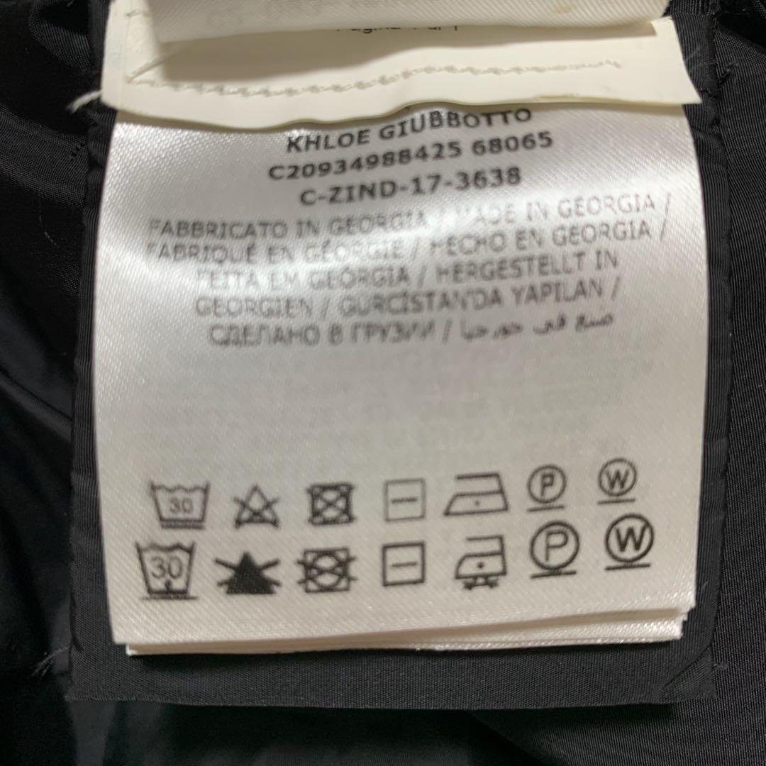 モンクレール　クロエ　KHLOE リアルファー　ダウンジャケット　4D269