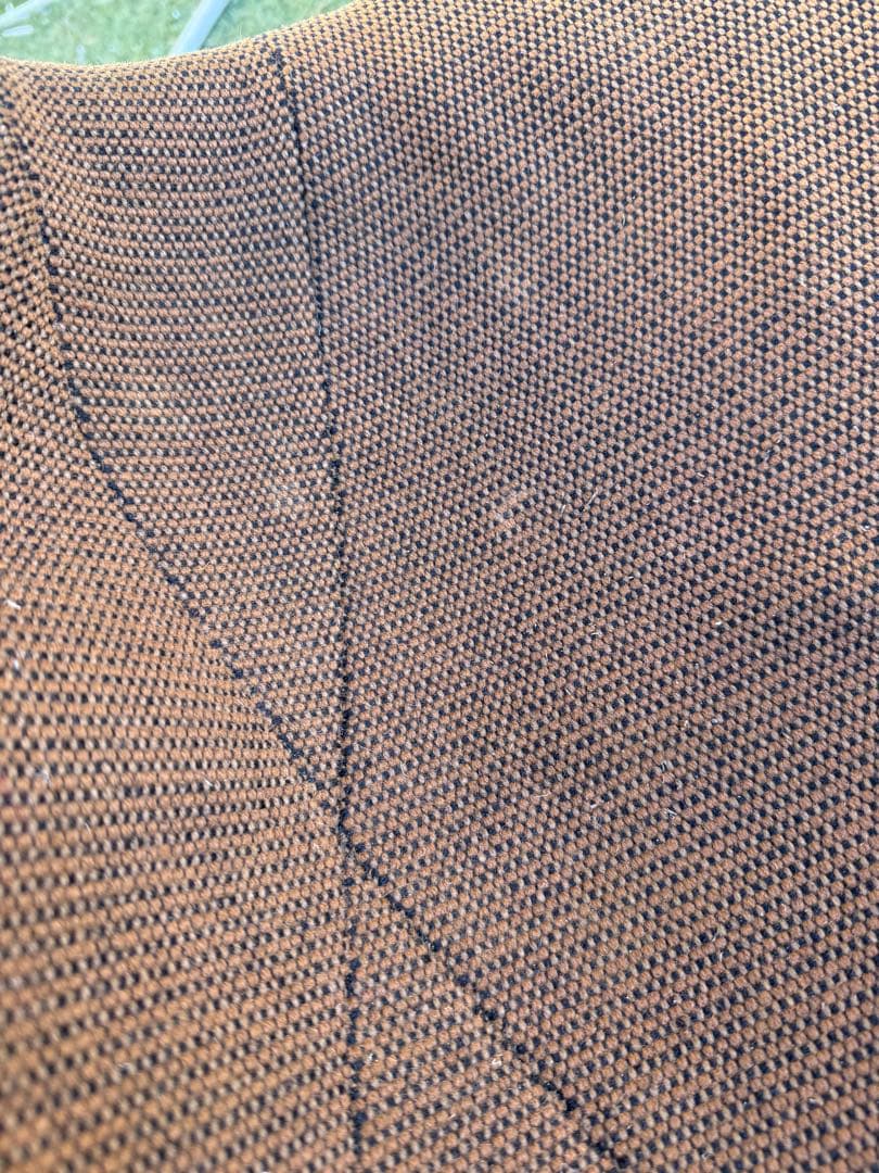 ハーマンミラー イームズ系 ファイバーグラス サイドチェア 布張り 2脚セット