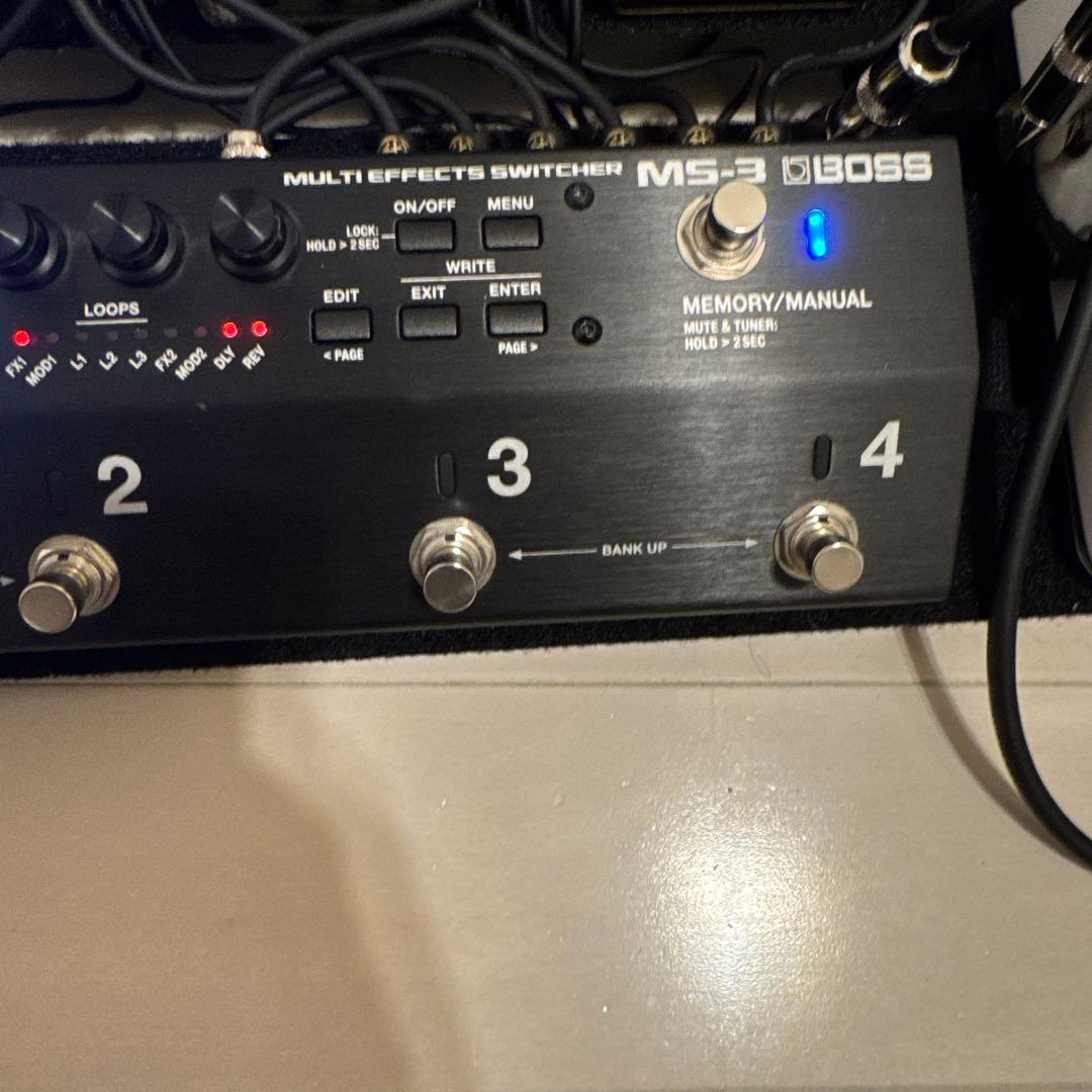 ギター MS-3 Multi Effects Switcher