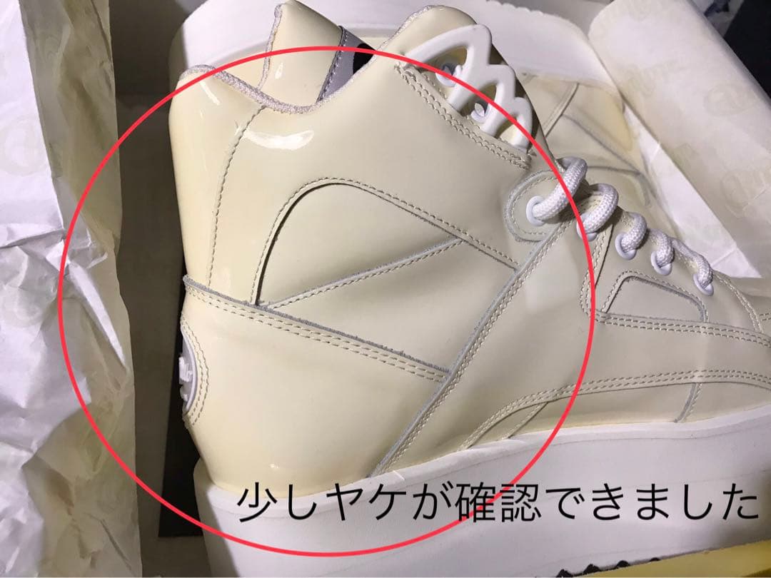 訳あり！BUFFALO／ハイカット厚底スニーカー27cm 新品同様¥69630