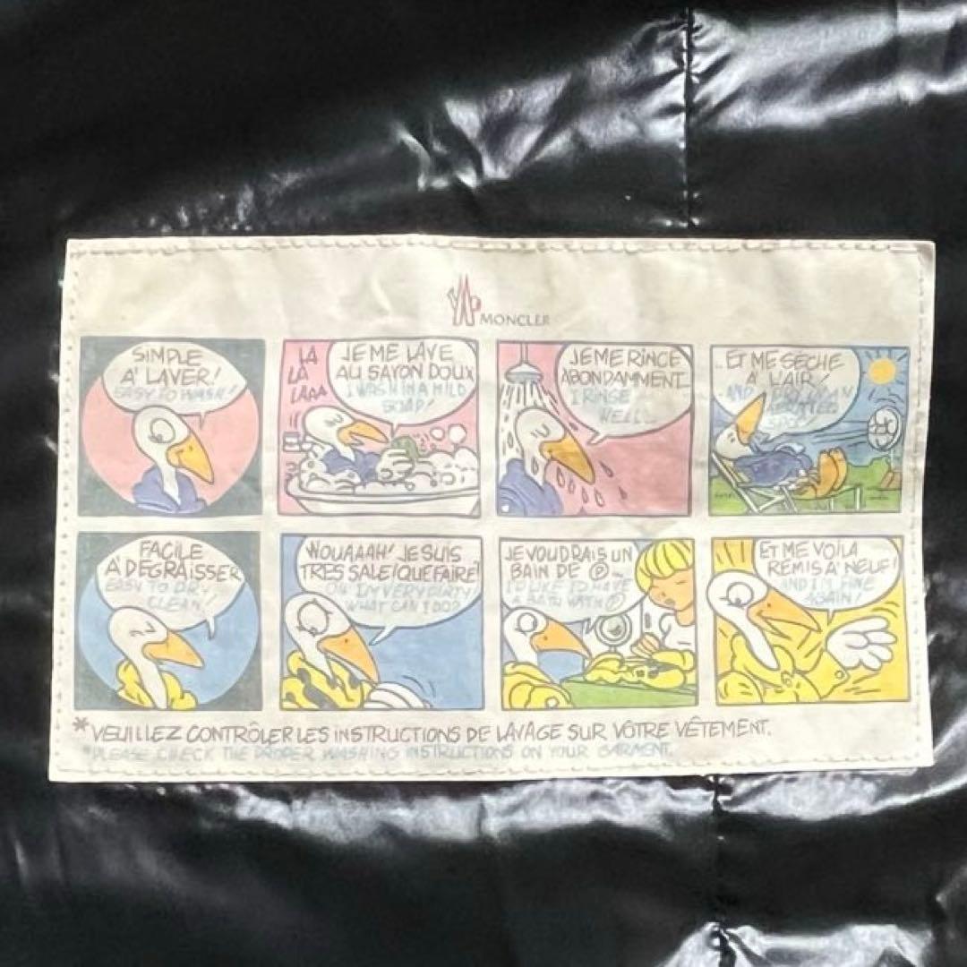 美品 MONCLER モンクレール MEINA ロング ダウン アウター 黒