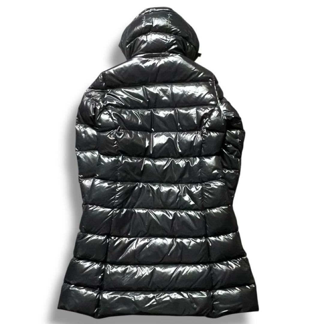 美品 MONCLER モンクレール MEINA ロング ダウン アウター 黒