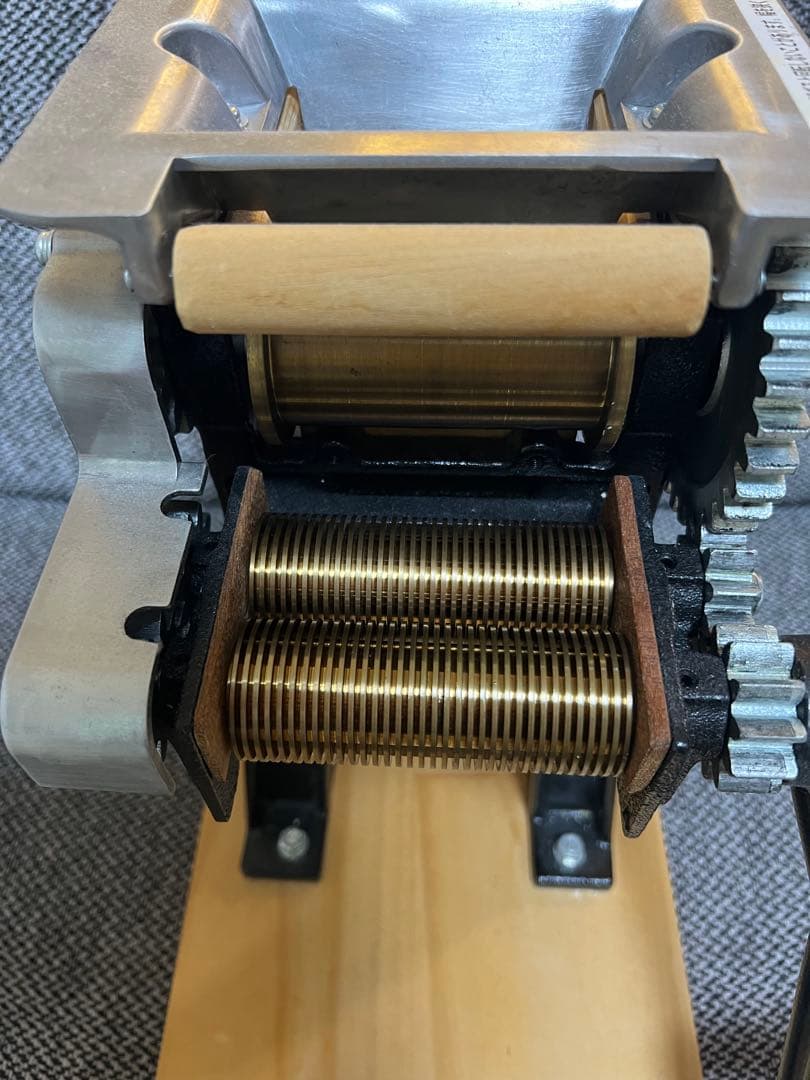 コジマ製 鋳物製麺機 1型 本体　1.4㎜　2㎜　小野式製麺機タイプ