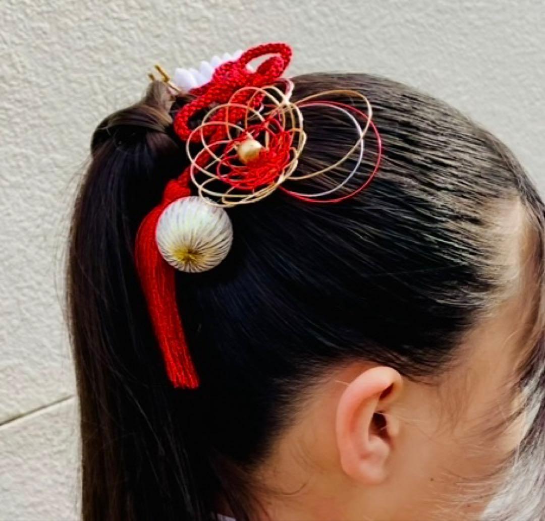 キャサリンコテージ　卒業式　袴セット　小学生150髪飾り付き