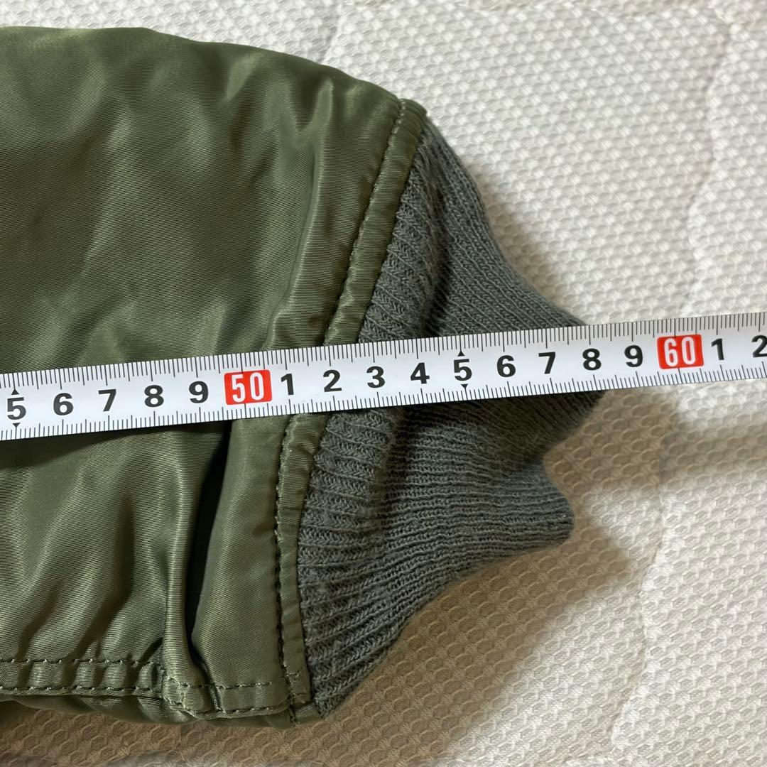 旧タグ80s アルファ MA-1フライトジャケット 空軍 アメリカ製 米国古着