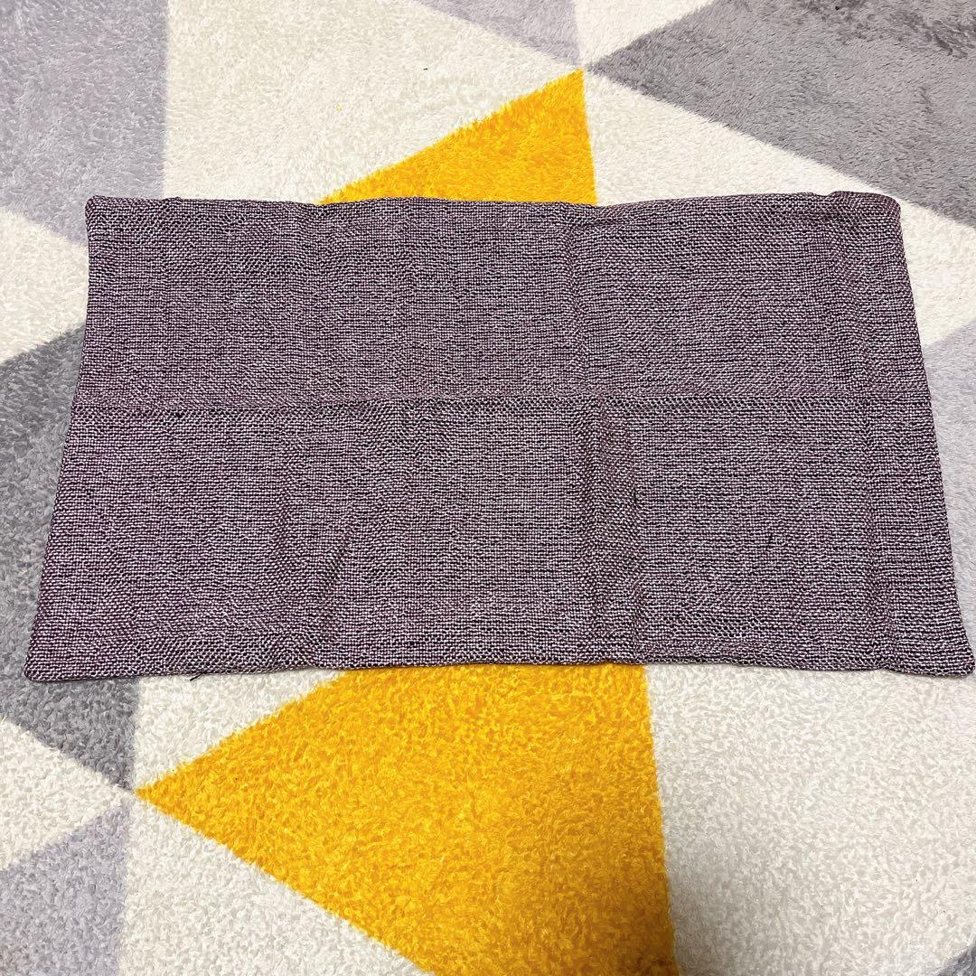 Khooti ポリジュートクッションカバー　パープル 長方形