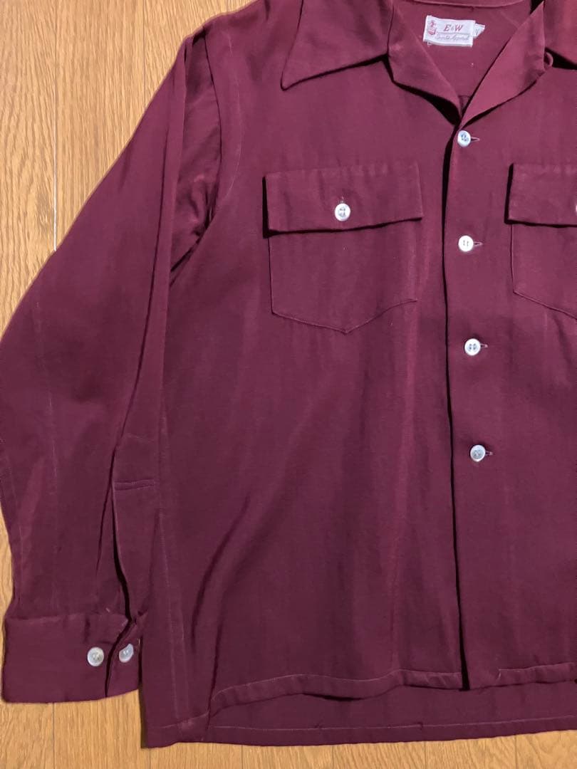 トップス 40s vintage wool shirt