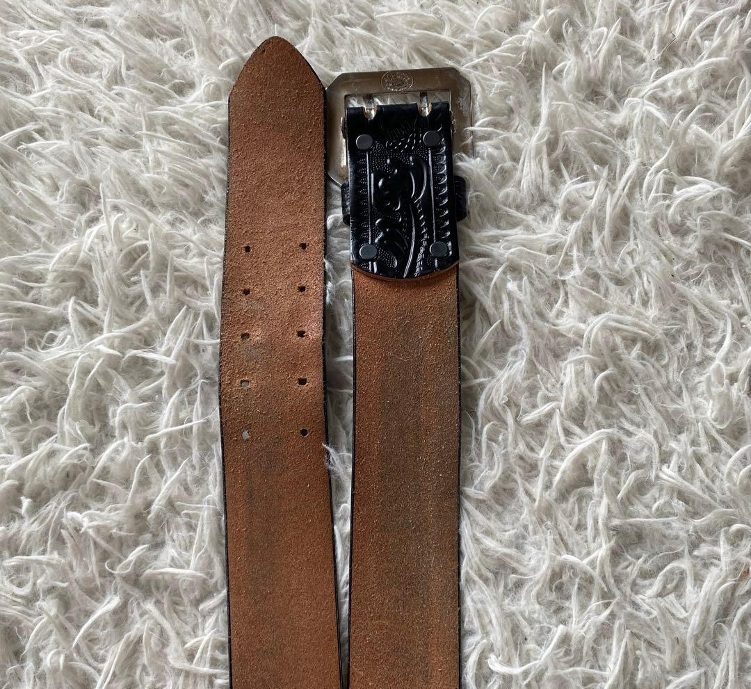 eight希少　ACE WESTERN BELTS ブラック